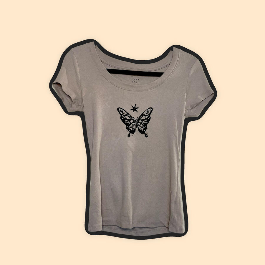 Butterfly Fitted Tee 2025