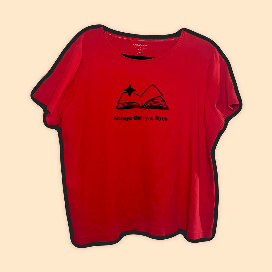 Always Carry A Book Tee 2025