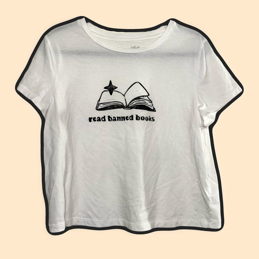 Read Banned Books Tee 2025